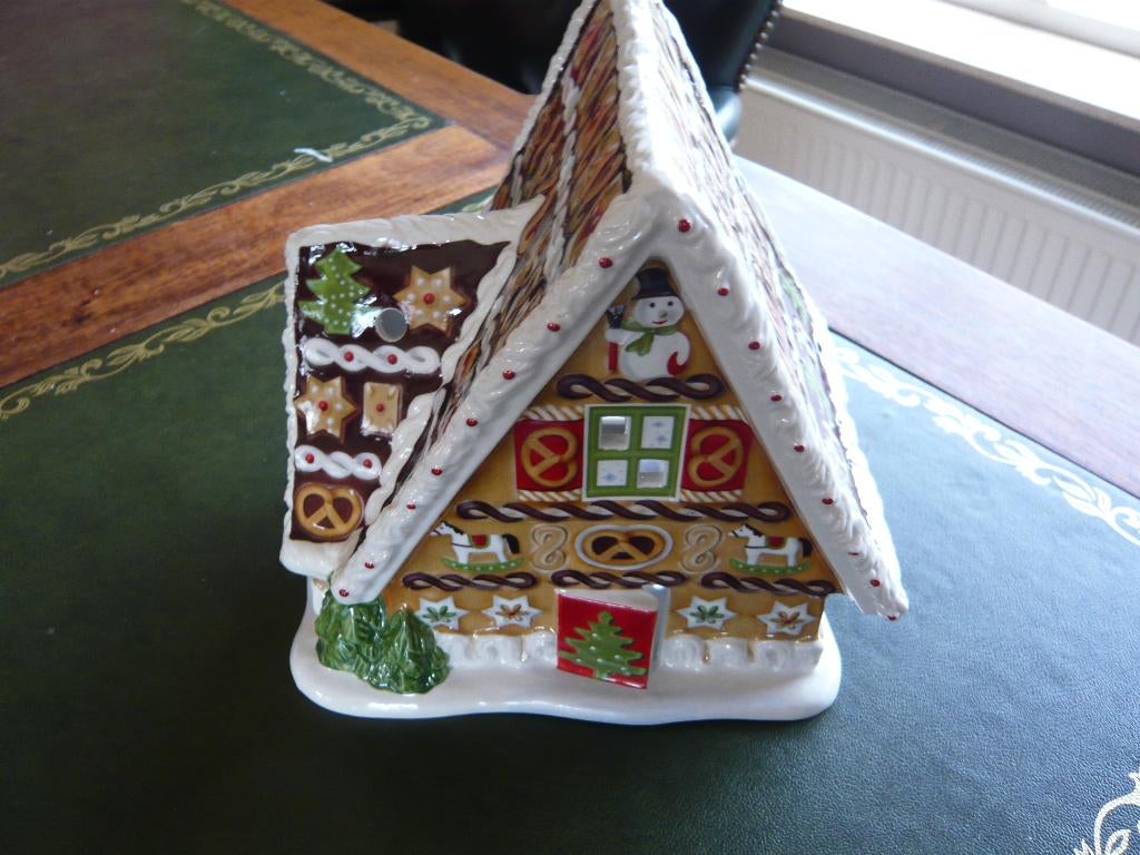 Villeroy & Boch Christmas Toys peperkoekhuis speeldoos, Ophalen of Verzenden, Nieuw