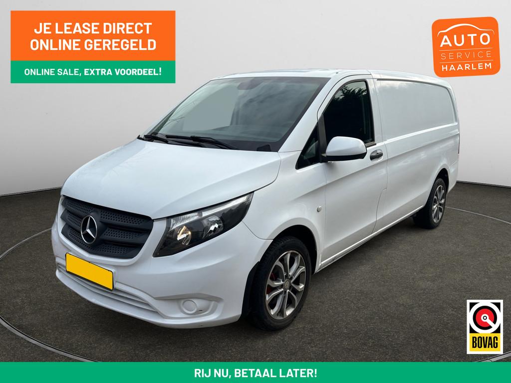 Mercedes-Benz Vito 111 CDI Lang Euro 6, 3 Pers, Cruise Contr, Voorwielaandrijving, Stof, 4 cilinders, Met garantie (alle)