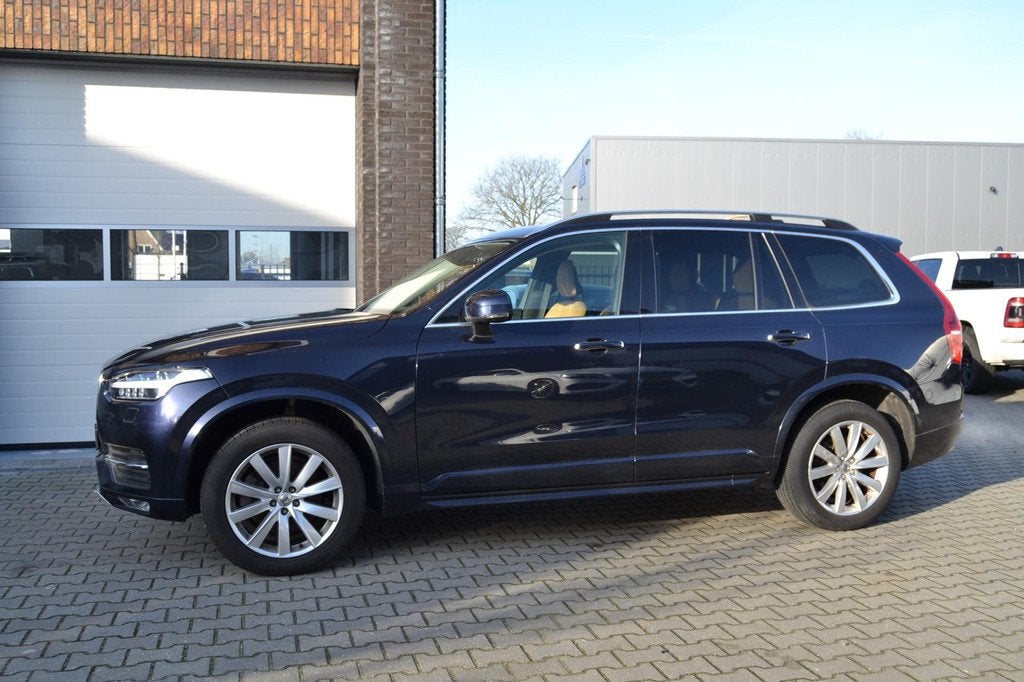 Volvo XC90 2.0 T6 AWD Momentum 7 persoons, Panoramadak, 360, Auto's, Volvo, Gebruikt, Zwart, 4 cilinders, 1969 cc