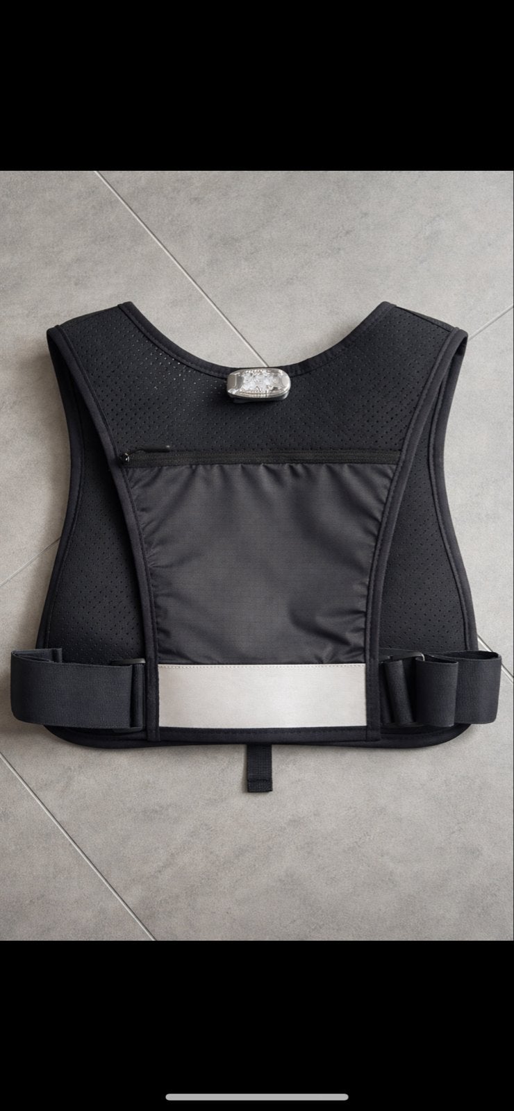 VANTORA Hardloopvest met LED-verlichting en zakken, Overige merken, Ophalen of Verzenden, Zo goed als nieuw, Kleding
