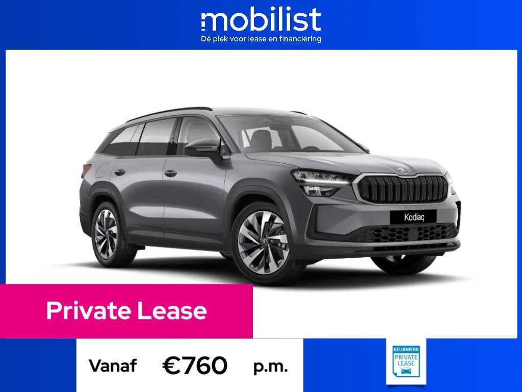 Skoda Kodiaq 1.5 TSI PHEV Business Edition (bj 2026), 1498 cc, Bedrijf, Nieuw, 1813 kg