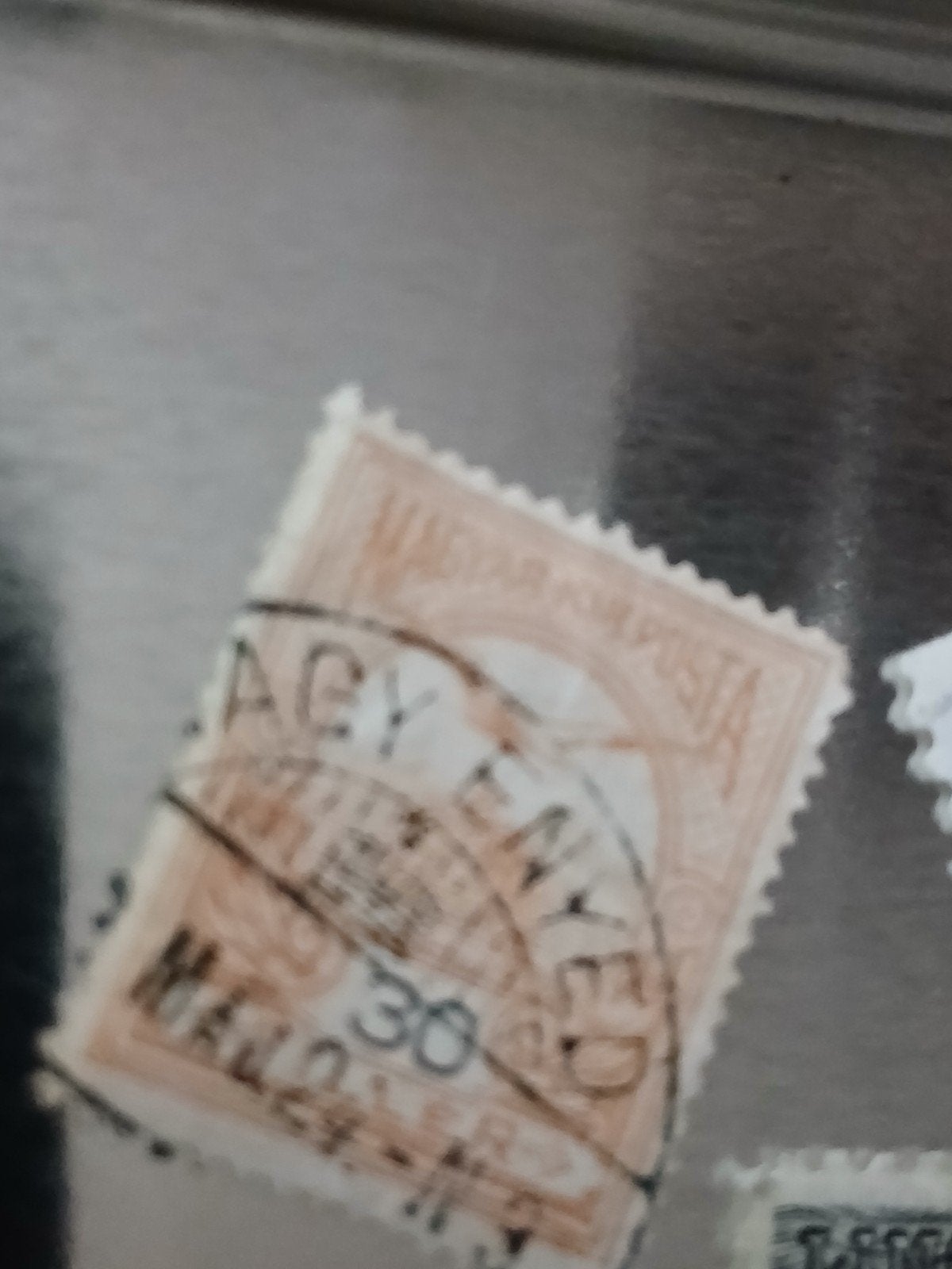 Oude Hongaarse postzegel met stempel, 30 filler, Ophalen of Verzenden, Gestempeld