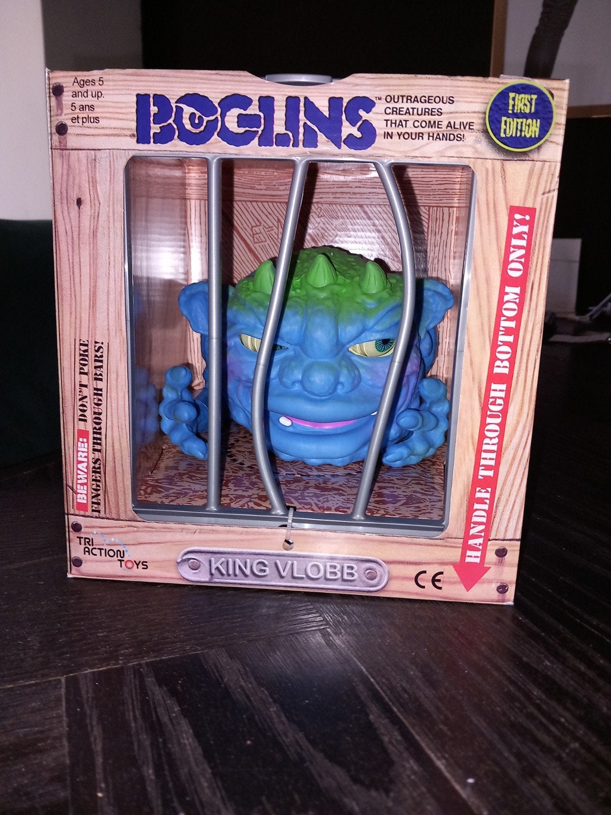 Boglin King Vlobb - First Edition - Nieuw in doos, Tri-Action Toys, Nieuw, Ophalen of Verzenden, Niet gespecificeerd op verpakking