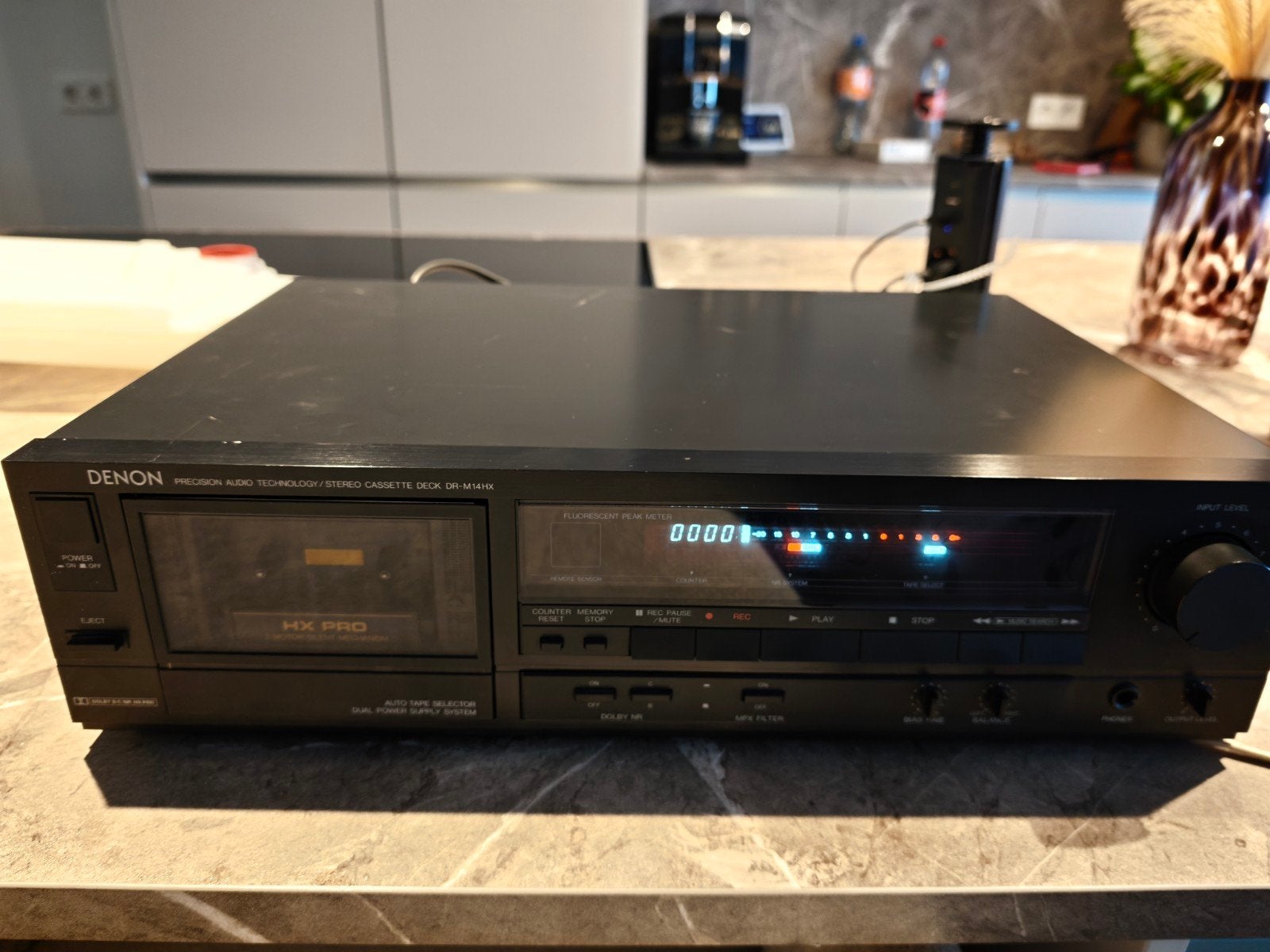 Denon DR-M14HX Cassettedeck - Werkt en Gaat Aan, Audio, Tv en Foto, Cassettedecks, Ophalen, Enkel, Denon