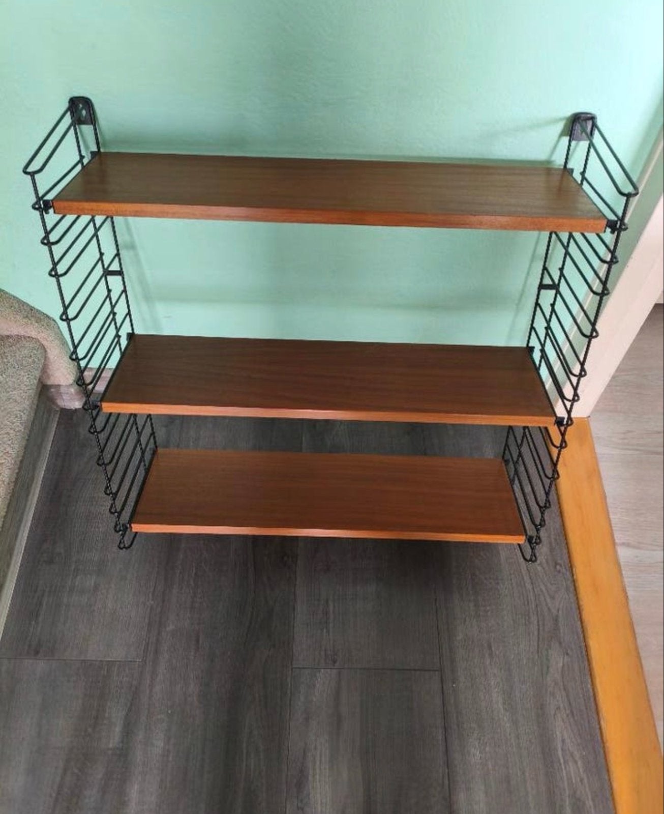 Tomado Wandrek Teak Retro Boekenplank 1970s, Ophalen, Gebruikt, X, X