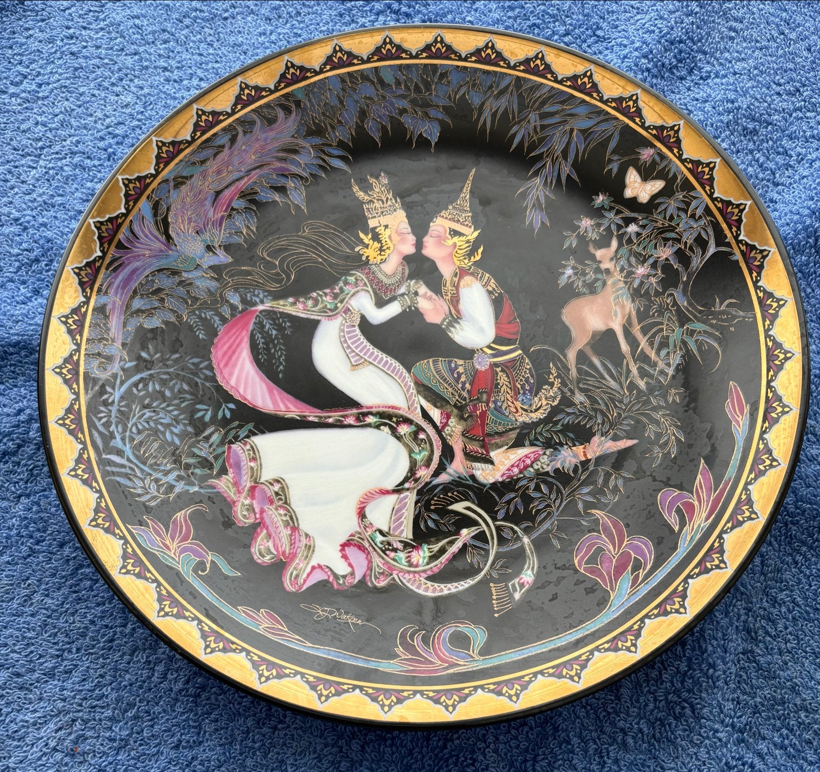 Royal Porcelain Thailand Decoratieve Wandplaat, Ophalen of Verzenden