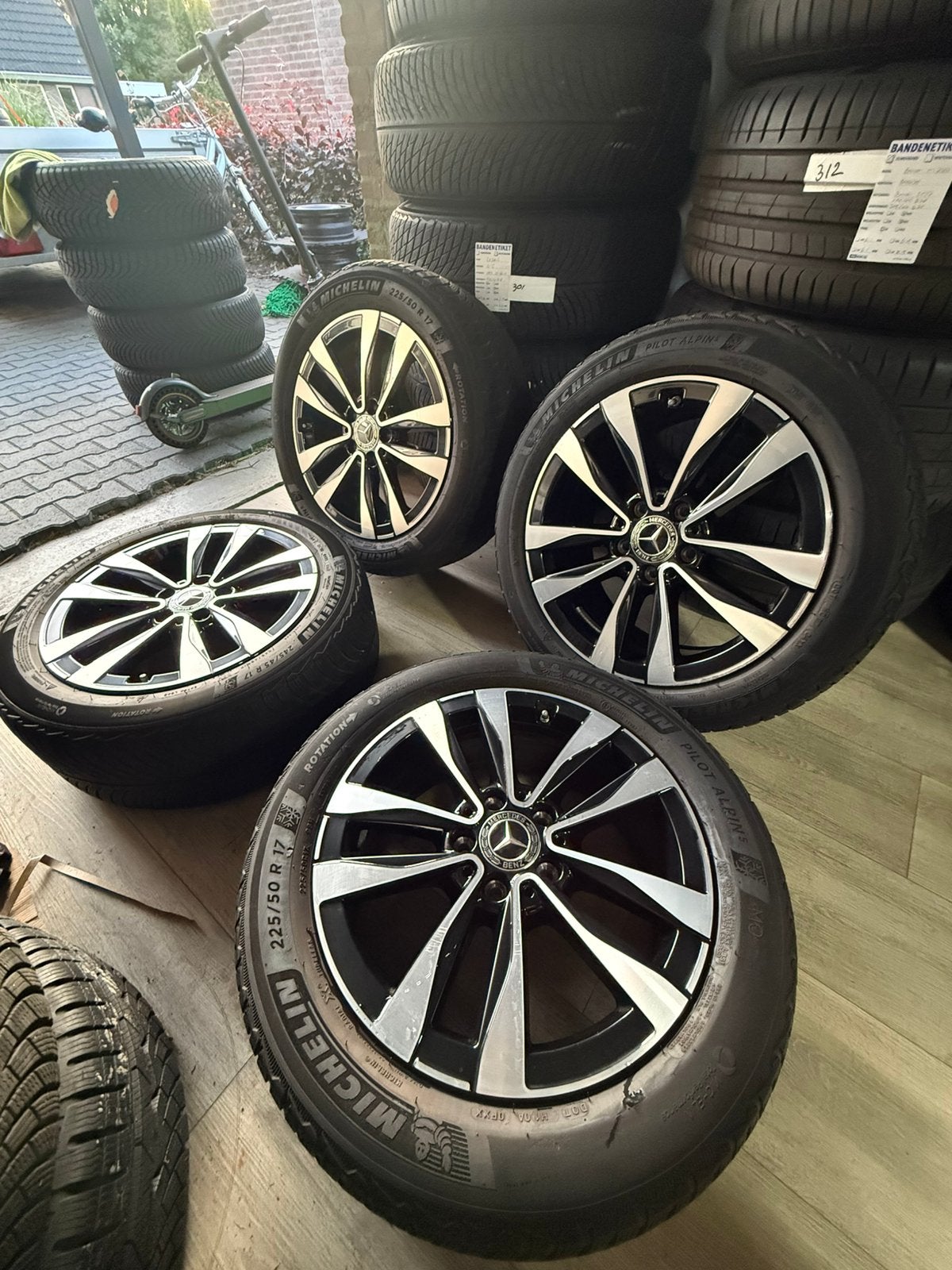 Mercedes / winter / breedset / 17 inch / A206