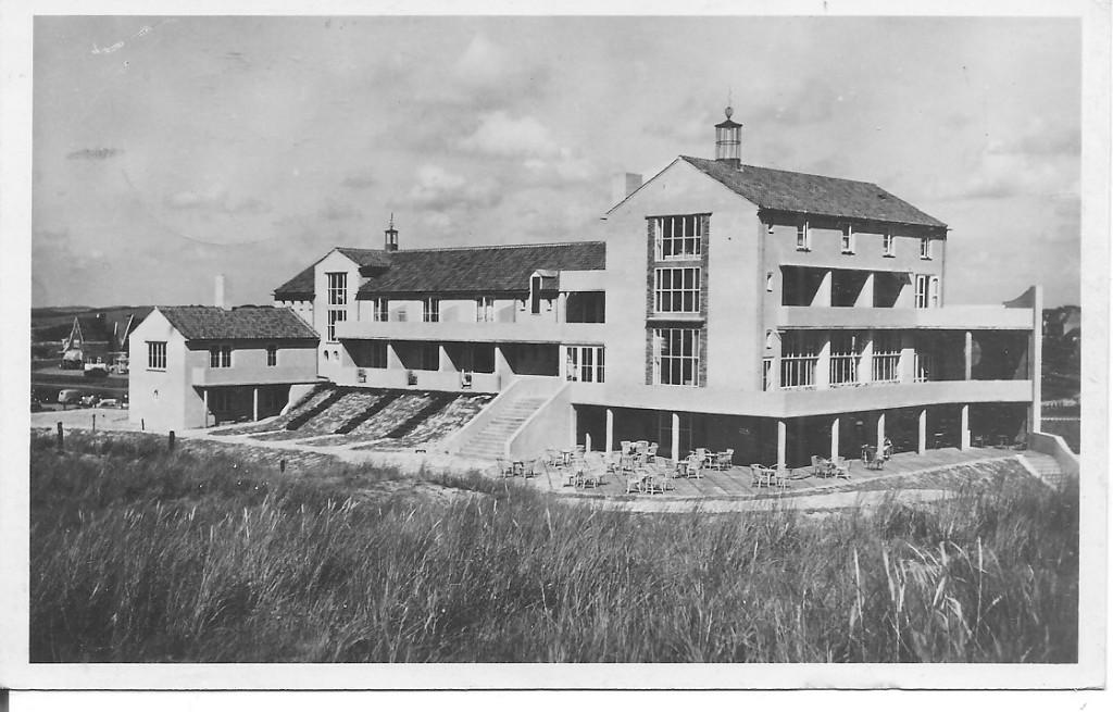 Hotel Nassau  Bergen  N.H., Ophalen of Verzenden, 1960 tot 1980, Gelopen, Noord-Holland