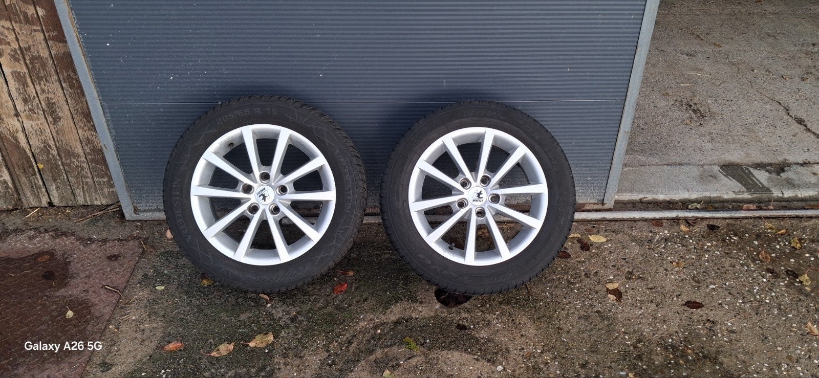 winterset renault megane, Auto-onderdelen, Ophalen, Gebruikt, 16 inch, Banden en Velgen