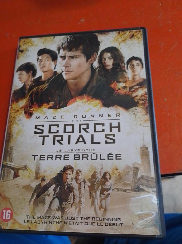 The Maze Runner: The Scorch Trials DVD, Vanaf 16 jaar, Ophalen of Verzenden, Gebruikt