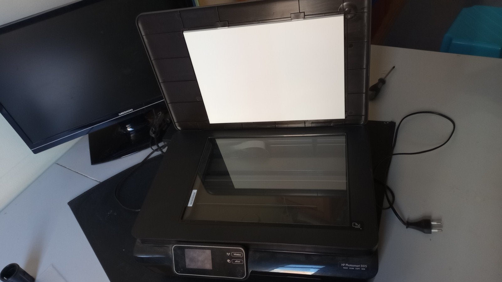 HP Photosmart 5515 All-in-One Printer/Scanner, Ophalen, Kleur printen, Gebruikt, Inkjetprinter