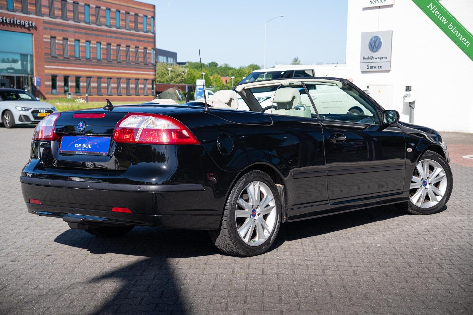 Saab 9-3 Cabrio 1.8t Vector|1ste Eigenaar|Org NL Nap|Nieuwst, 1998 cc, Gebruikt, Beige, 4 cilinders