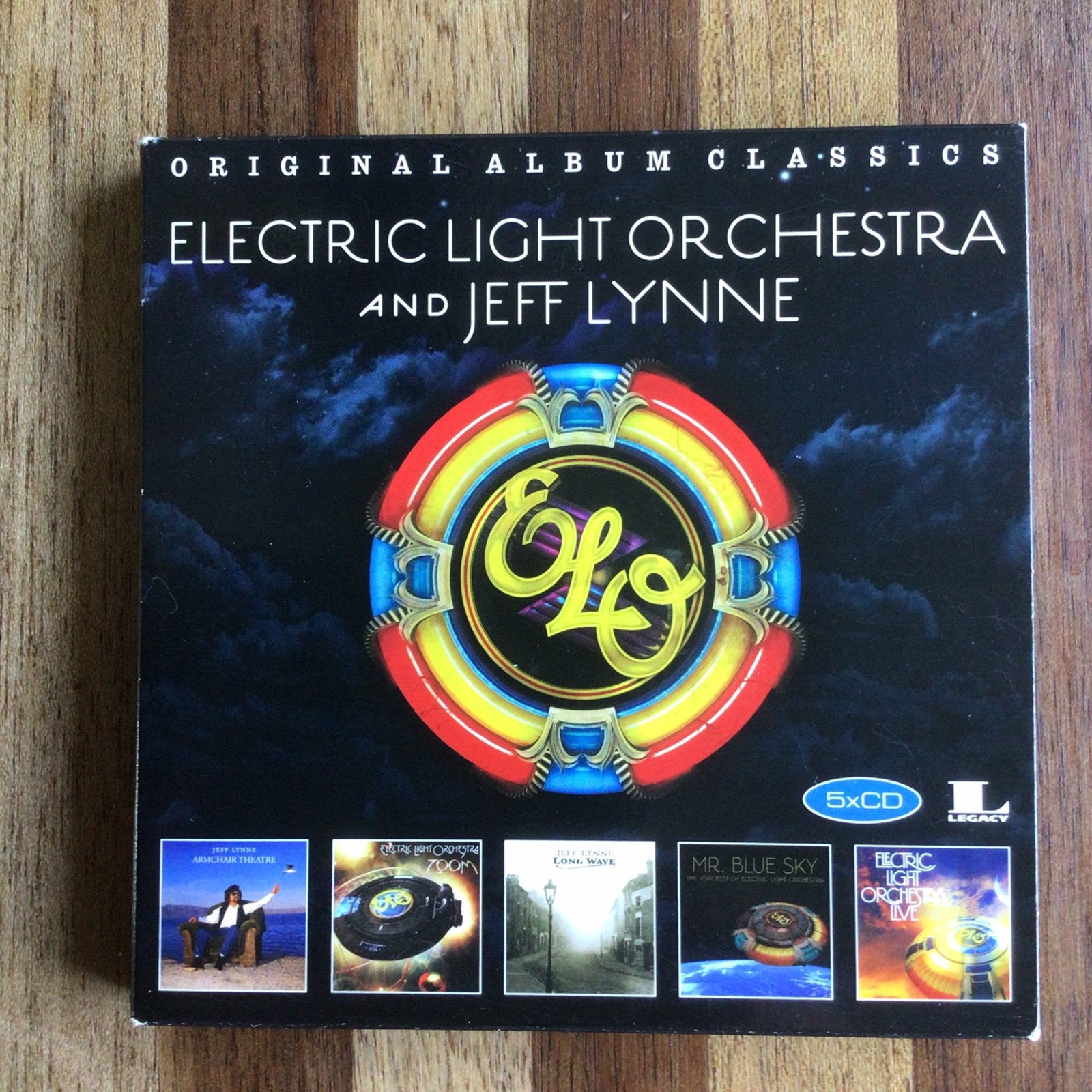 Electric Light Orchestr & Jeff Lynne - 5 cd-set, Ophalen of Verzenden, Zo goed als nieuw