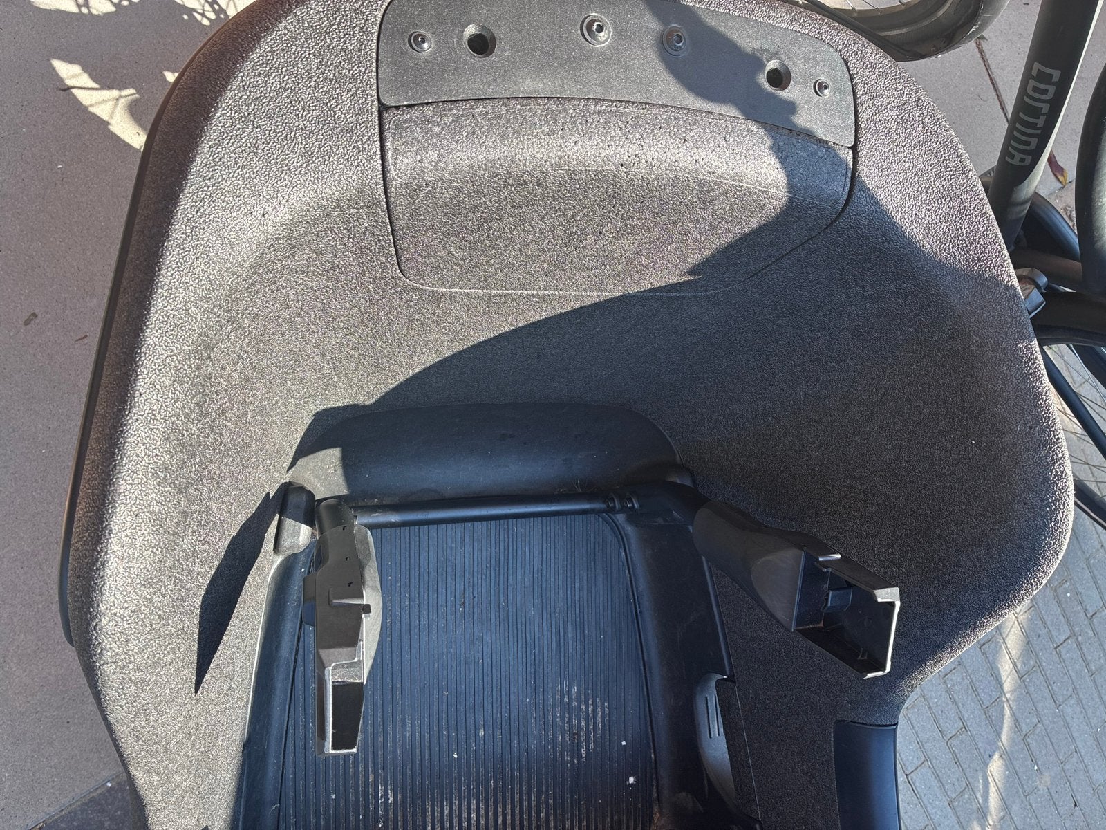 Bakfiets autostoel adapter Gazelle Makki, Ophalen of Verzenden, Zo goed als nieuw, Voorzitje
