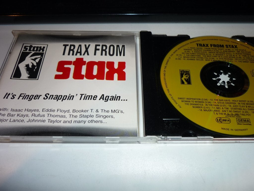 Trax From Stax - It's Finger Snappin' Time Again... CD, Cd's en Dvd's, Inclusief boekje, Gebruikt, Ophalen of Verzenden, Verzamelalbum