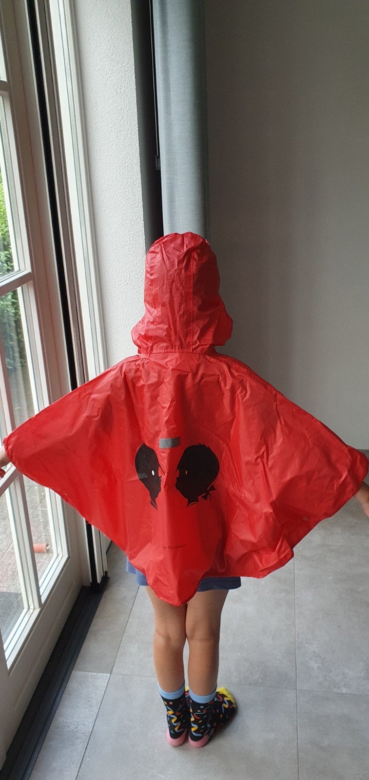 Regenponcho Jip en Janneke mt 86-104, Ophalen, Zo goed als nieuw, Regenponcho