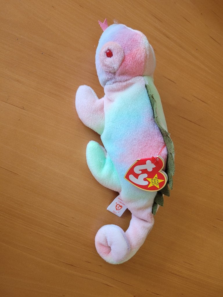 Ty Beanie Baby Leguaan Iggy, Ophalen of Verzenden, Overige typen