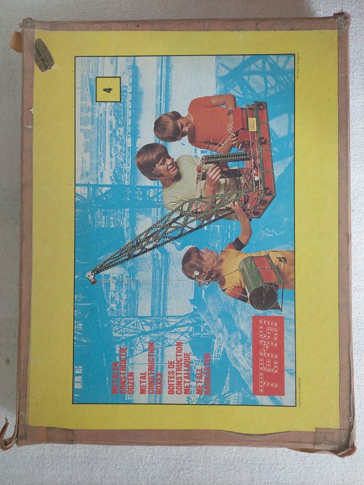 Grote verzameling Meccano en Tecc constructiespeelgoed, Ophalen, Gebruikt, Overige merken