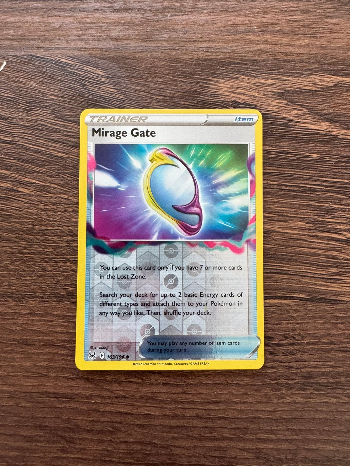 Mirage Gate (LOR 163) Lost Origin Reverse Holo, Ophalen of Verzenden, Zo goed als nieuw