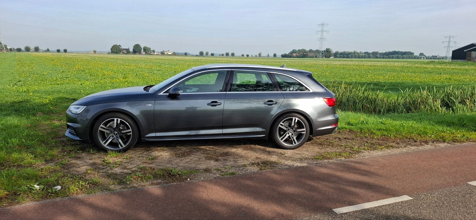Audi A4 2.0 Tfsi 3 x S-Line, Auto's, Adaptive Cruise Control, Zwart, 1984 cc, 1435 kg