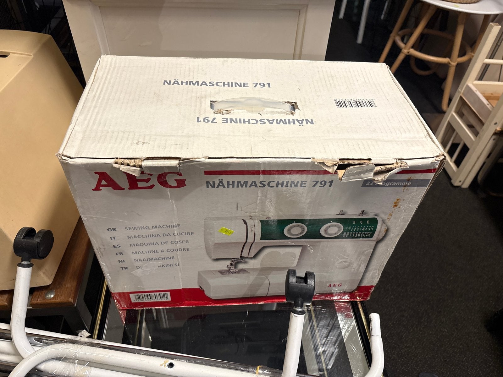 AEG Naaimachine 791 - in doos, Ophalen, Nieuw, Naaimachine, Overige merken