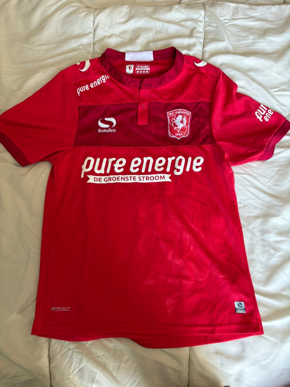 Wout Brama thuis shirt #6 FC Twente 2018/2019, Maat XS of kleiner, Ophalen, Zo goed als nieuw, Shirt