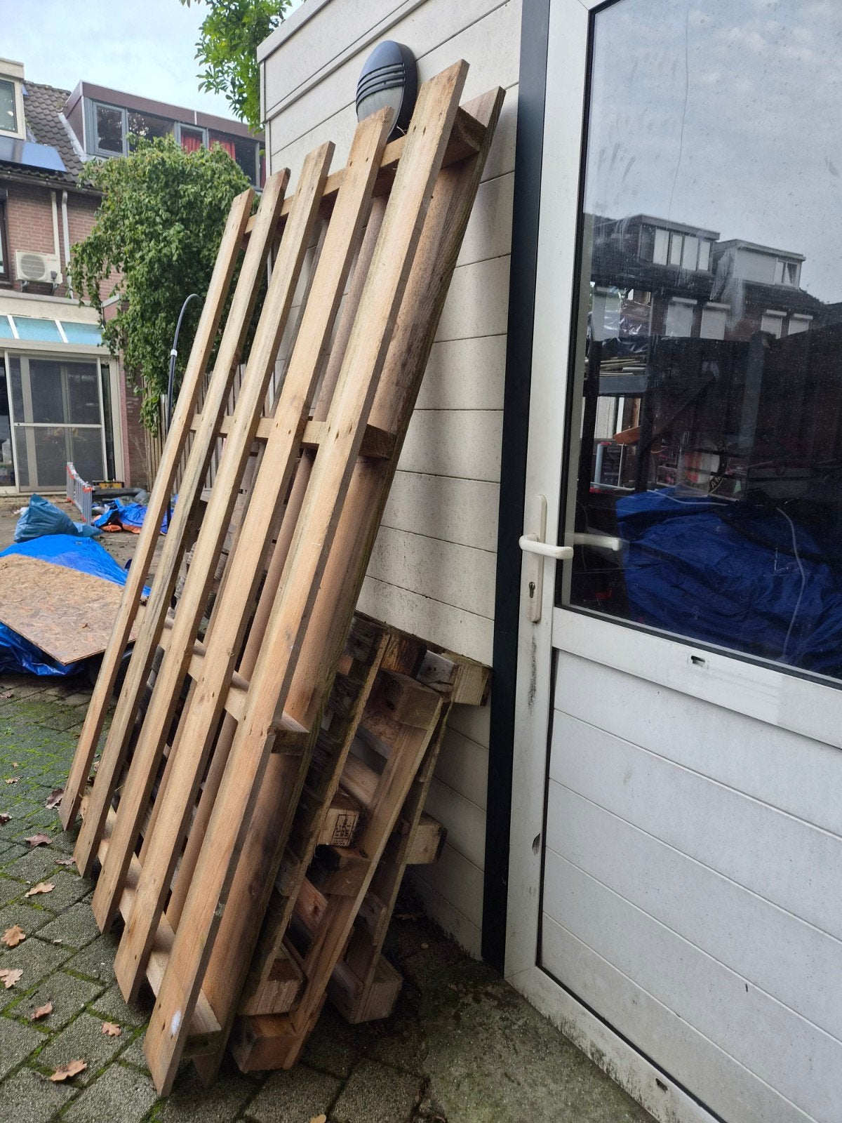 gratis af te halen. pallets, Tuin en Terras, Ophalen, Gebruikt, Minder dan 180 cm, Planken