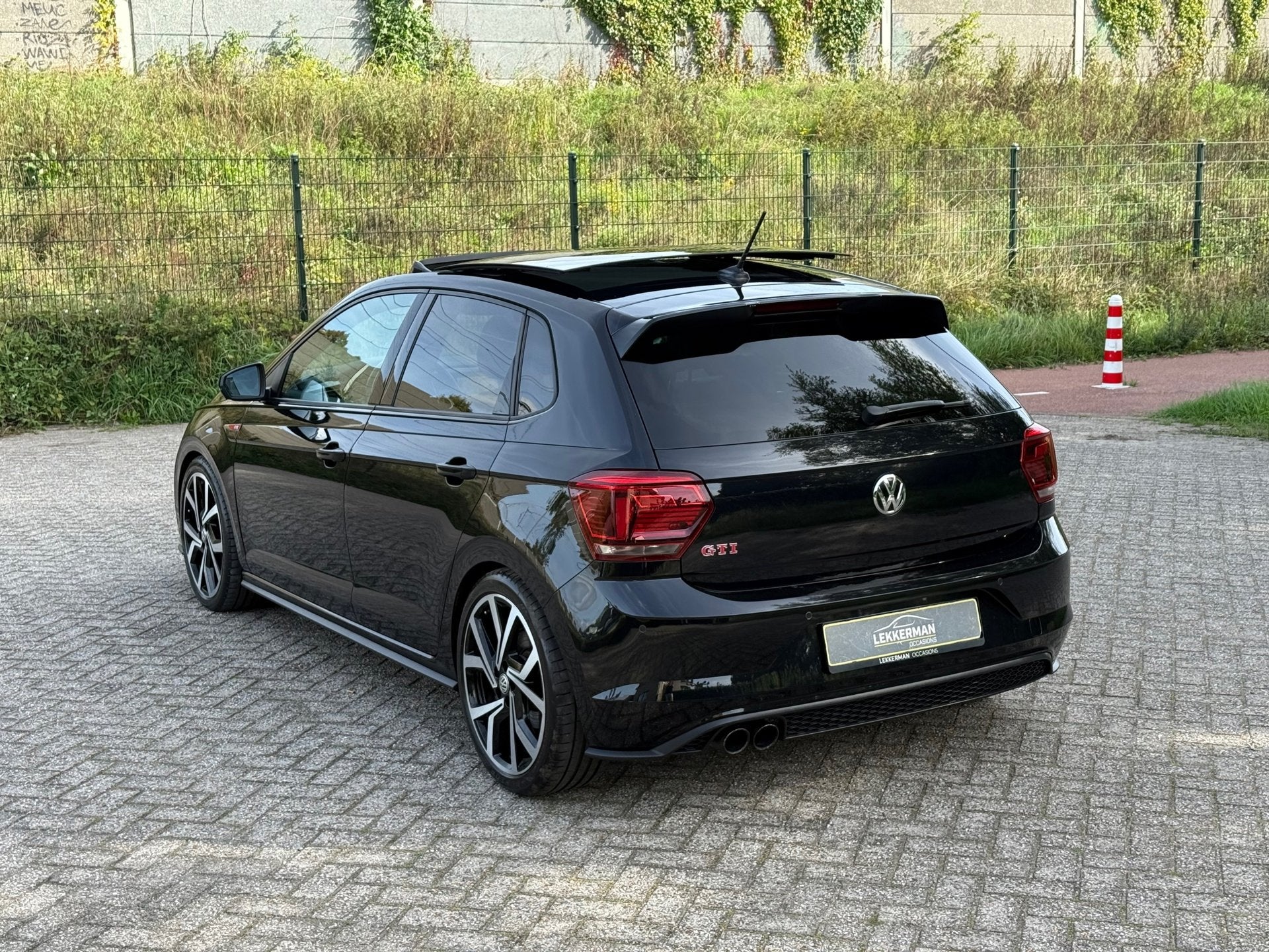 Volkswagen Polo 2.0 TSI GTI DSG I PANO I LED I VOLL I CRUISE, Auto's, Gebruikt, 4 cilinders, 1984 cc, Zwart