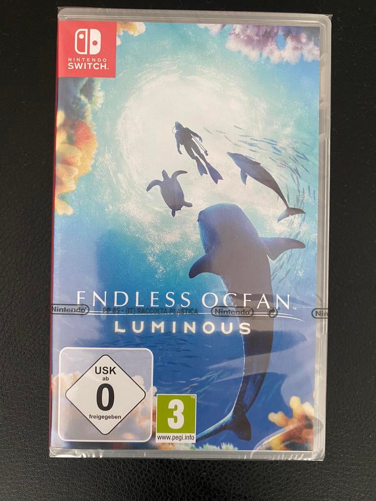 Nintendo Switch, Endless Ocean Luminous, avontuur, nieuw, 1 speler, Nieuw, Eén computer, Ophalen of Verzenden