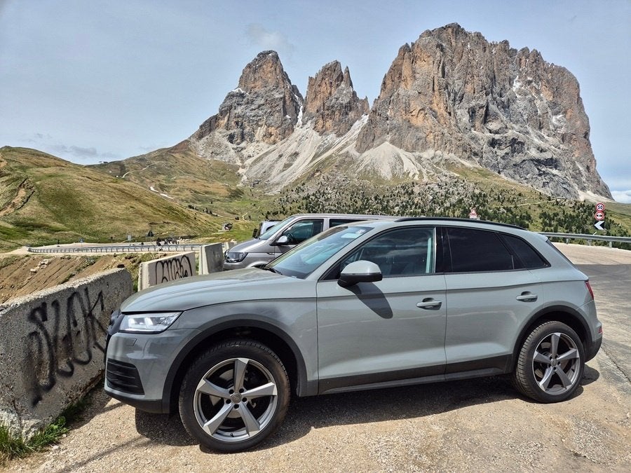 Audi Q5 2.0 Tfsi Quattro 252pk S Tronic 2017 Nardo Grijs, Automaat, Zwart, 4 cilinders, Bedrijf