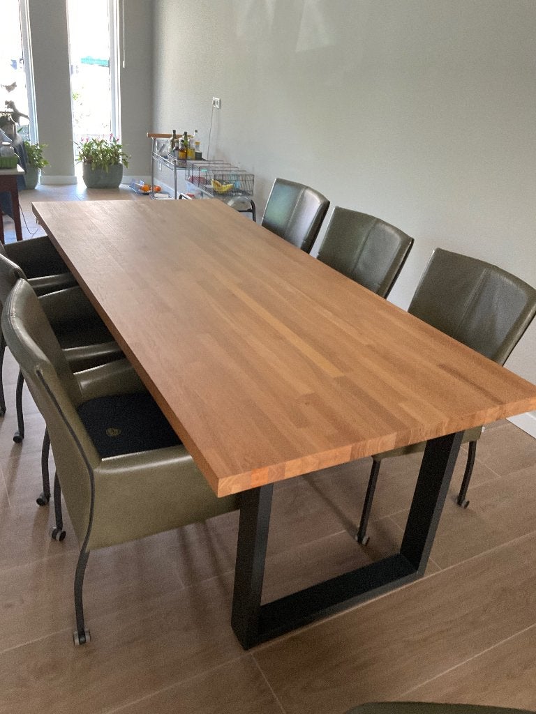 Eetkamer tafel, Ophalen, Teakhout, 50 tot 100 cm, Vijf personen of meer