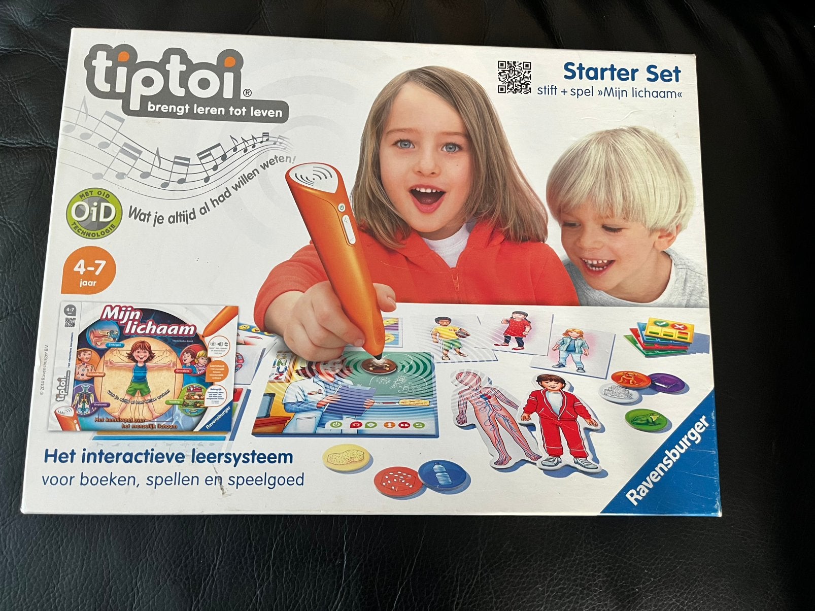 Tiptoi starter set ‘mijn lichaam’ en boek ‘wij leren Engels’, Kinderen en Baby's, Speelgoed | Educatief en Creatief, Ophalen, Zo goed als nieuw