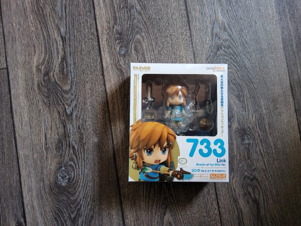 Legend of zelda nendoroid Link botw, Verzamelen, Poppetjes en Figuurtjes, Ophalen of Verzenden, Nieuw