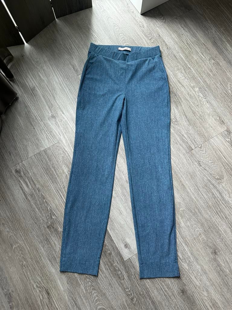 Studio Anneloes Travel Jeans Print Broek XS Blauw, Ophalen of Verzenden, Maat 34 (XS) of kleiner, Blauw