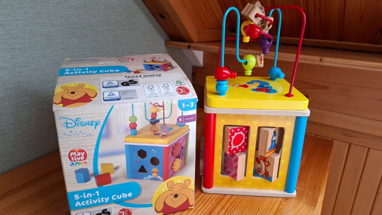 Disney Winnie de Poeh 5-in-1 Activity Cube, Ophalen, Gebruikt, Overige typen