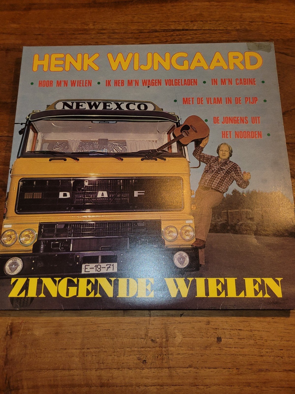 henk wijngaard zingende wielen, Ophalen of Verzenden