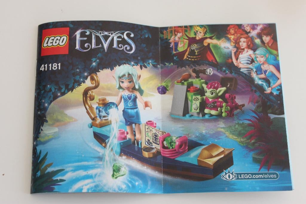 Lego Elves 41181 Naida's gondel en de Goblin dief, Compleet, Overige thema's, Lego, Ophalen of Verzenden