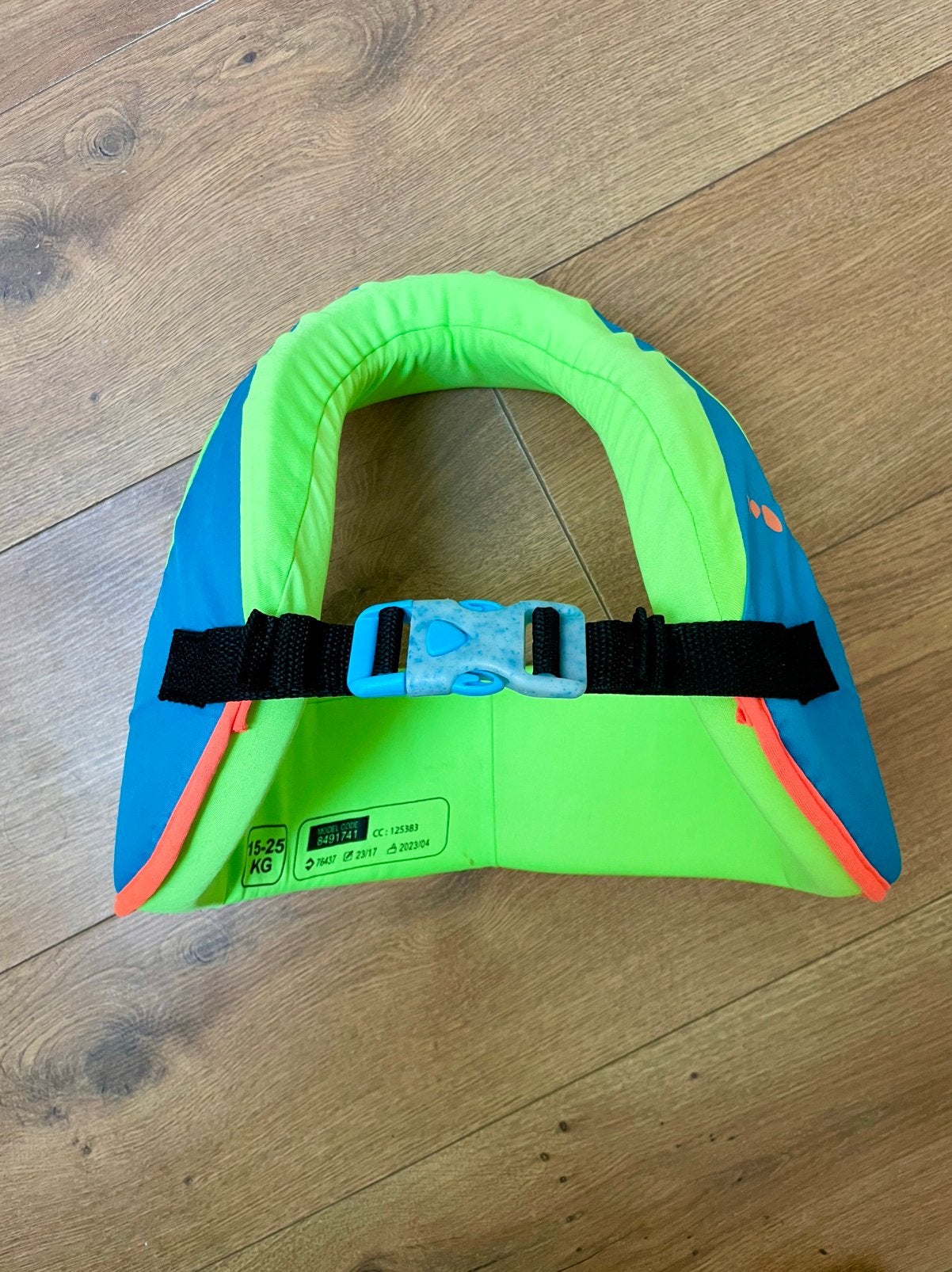 Nabaiji zwemvest kinderen groen/blauw, Decathlon, Kinderen en Baby's, Jongen of Meisje, One size, Ophalen of Verzenden, Zo goed als nieuw