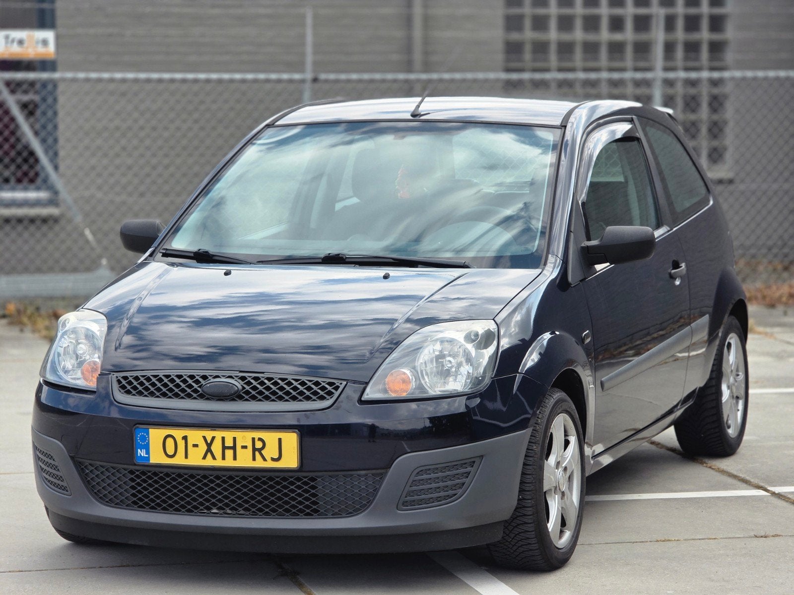 Ford Fiësta 1.3 8V 3DR 2007 Blauw, 1299 cc, 40 €/maand, 4 cilinders, Blauw