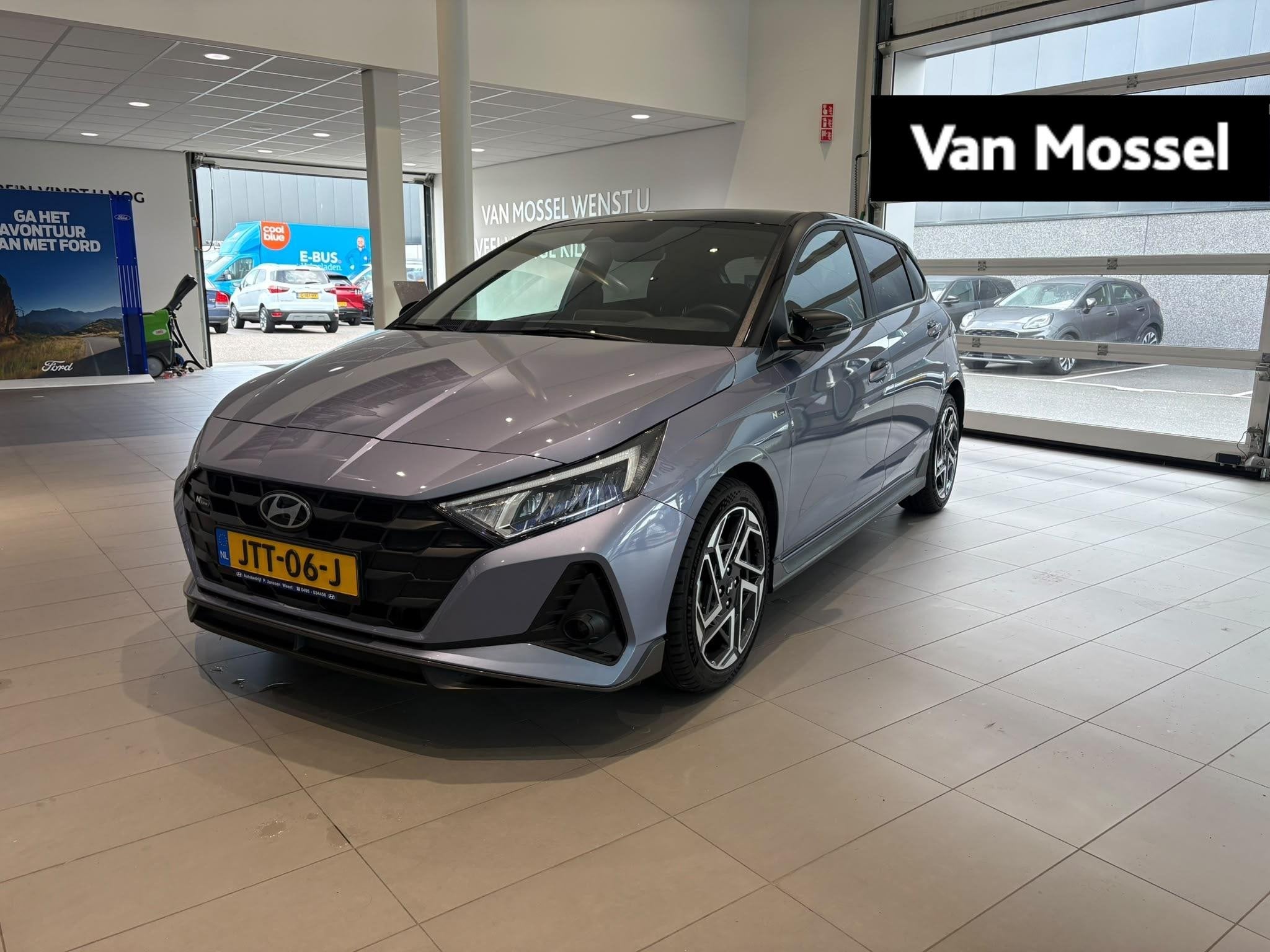 Hyundai i20 1.0 T-GDI Premium | DODEHOEKHERKENNING | CRUISE, Auto's, 12 maanden, Gebruikt, Euro 6, Blauw