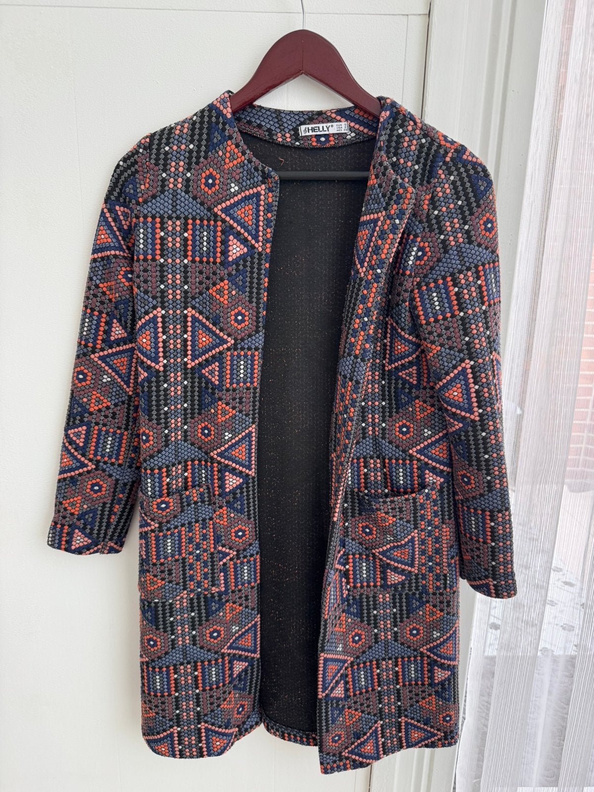 Mooie zomerjas lang vest maat S/M, Ophalen of Verzenden, Zo goed als nieuw, Maat 38/40 (M), Jasje