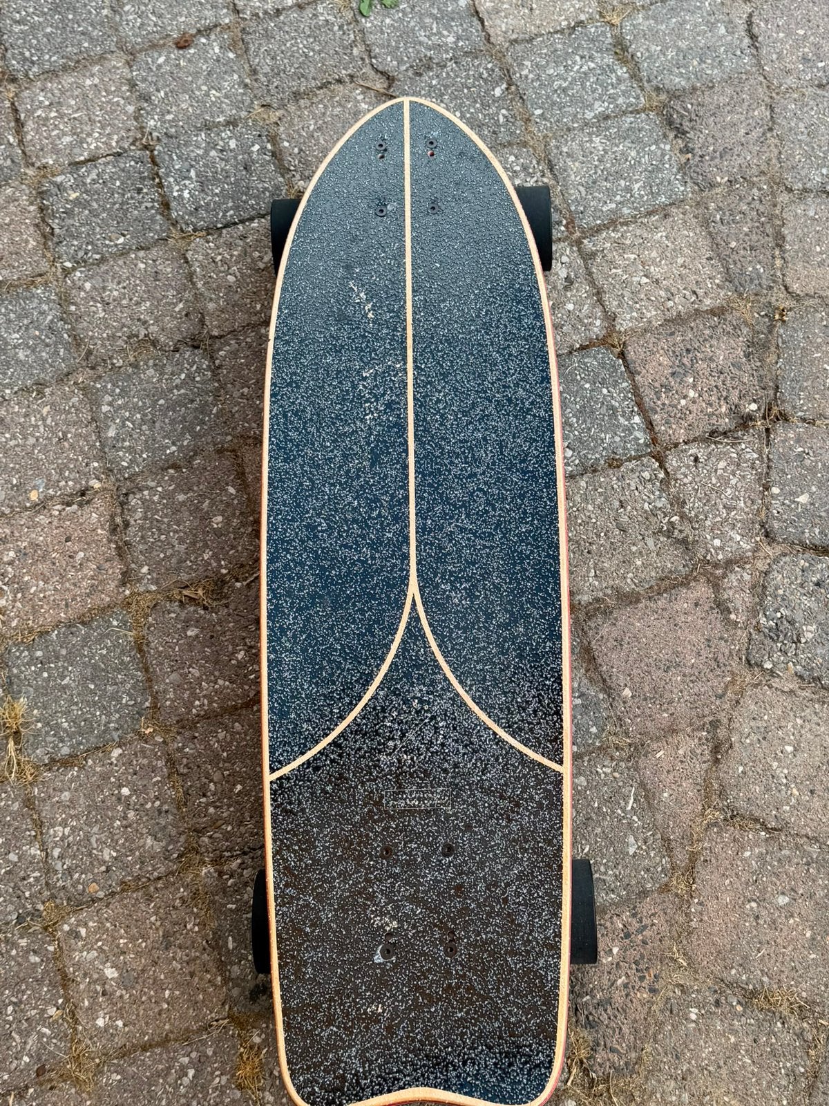 Longboard Fish 500 zwart, Ophalen, Zo goed als nieuw, Longboard