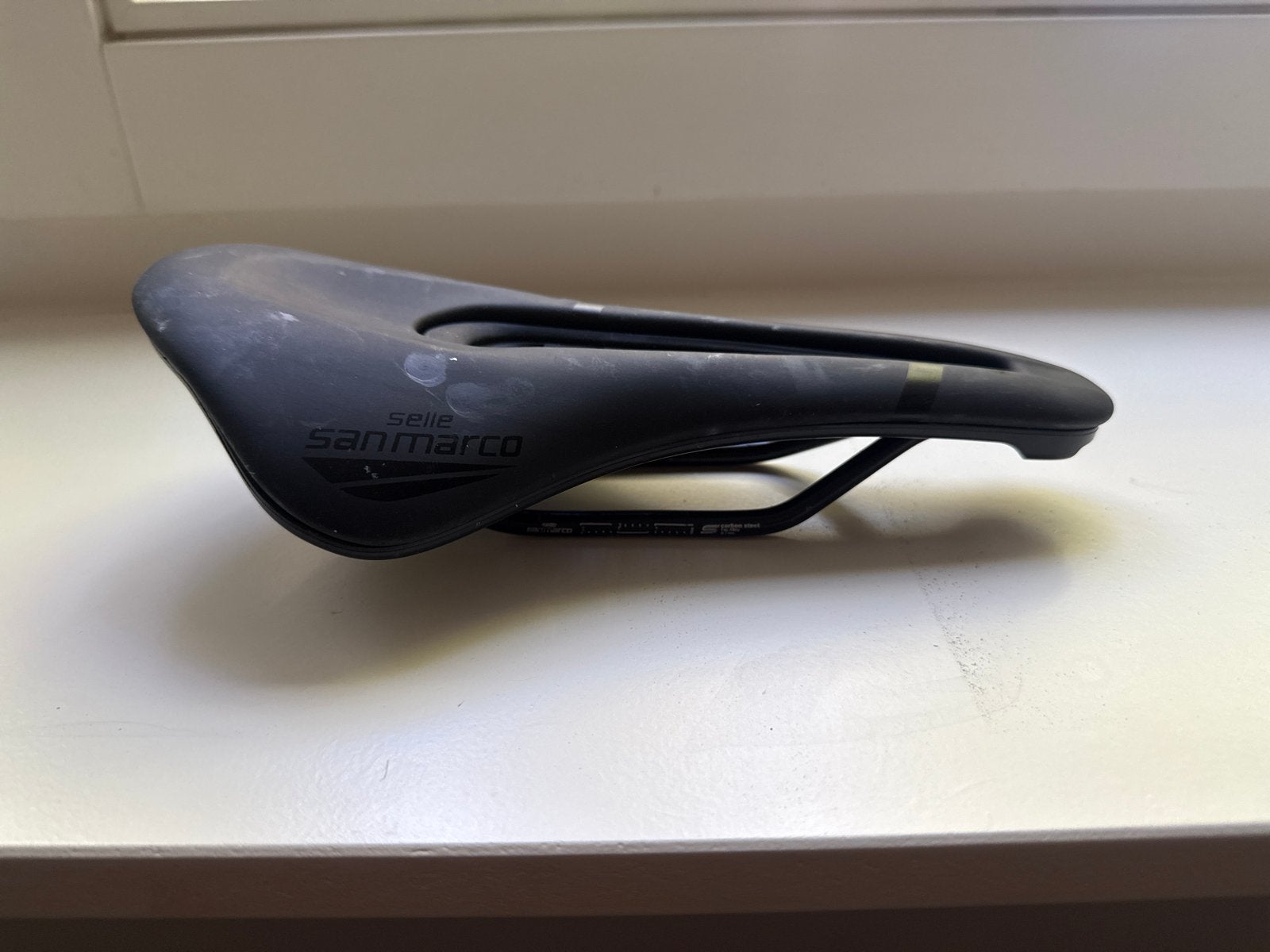 Selle San Marco zadel - Zo goed als nieuw, Ophalen, Kunststof, Zo goed als nieuw, Zadel