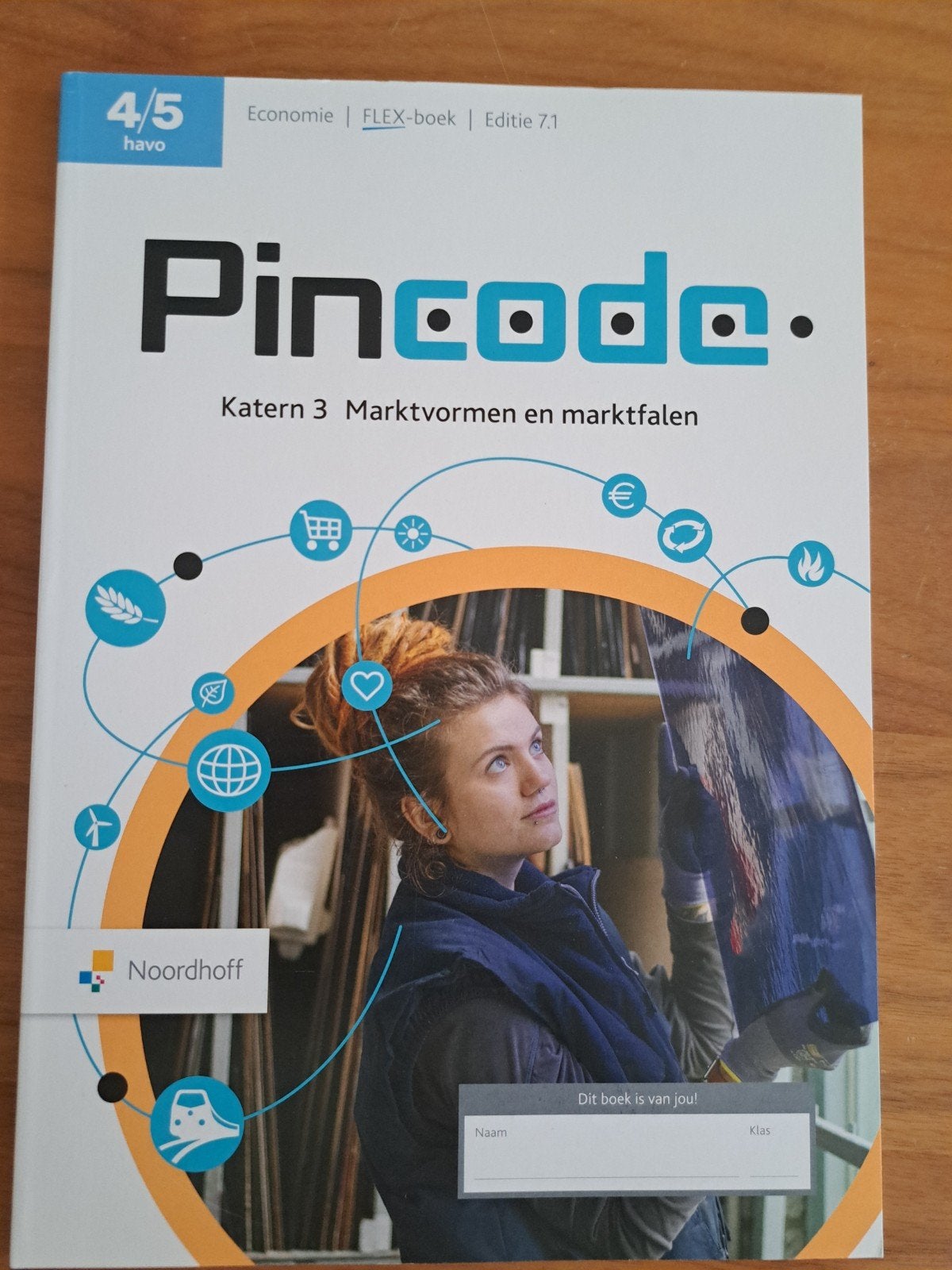 Pincode Economie 4/5 havo Katern 3 Markt en Marktfalen, Boeken, Schoolboeken, Ophalen of Verzenden, Zo goed als nieuw, HAVO, Economie