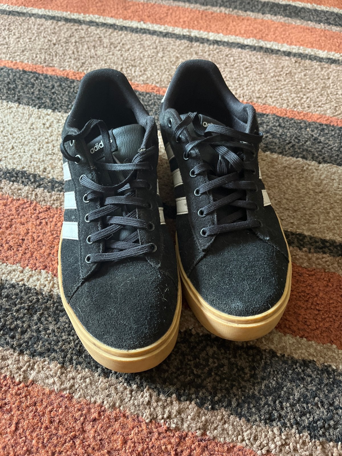 Adidas Sneakers Zwart Maat 44 - Zo Goed als Nieuw, Ophalen of Verzenden, Zo goed als nieuw, Zwart, Sneakers of Gympen