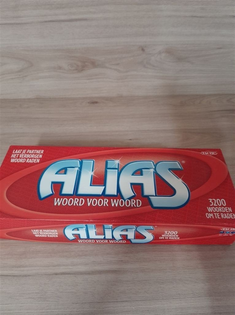 Alias woord voor woord - s3529, Verzenden, Zo goed als nieuw