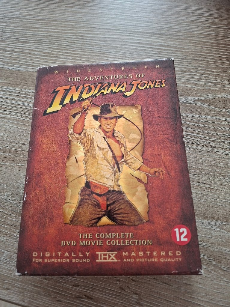 Indiana Jones DVD-box Disney, Nederlands, Ophalen of Verzenden, Actie en Avontuur, Bonusmateriaal