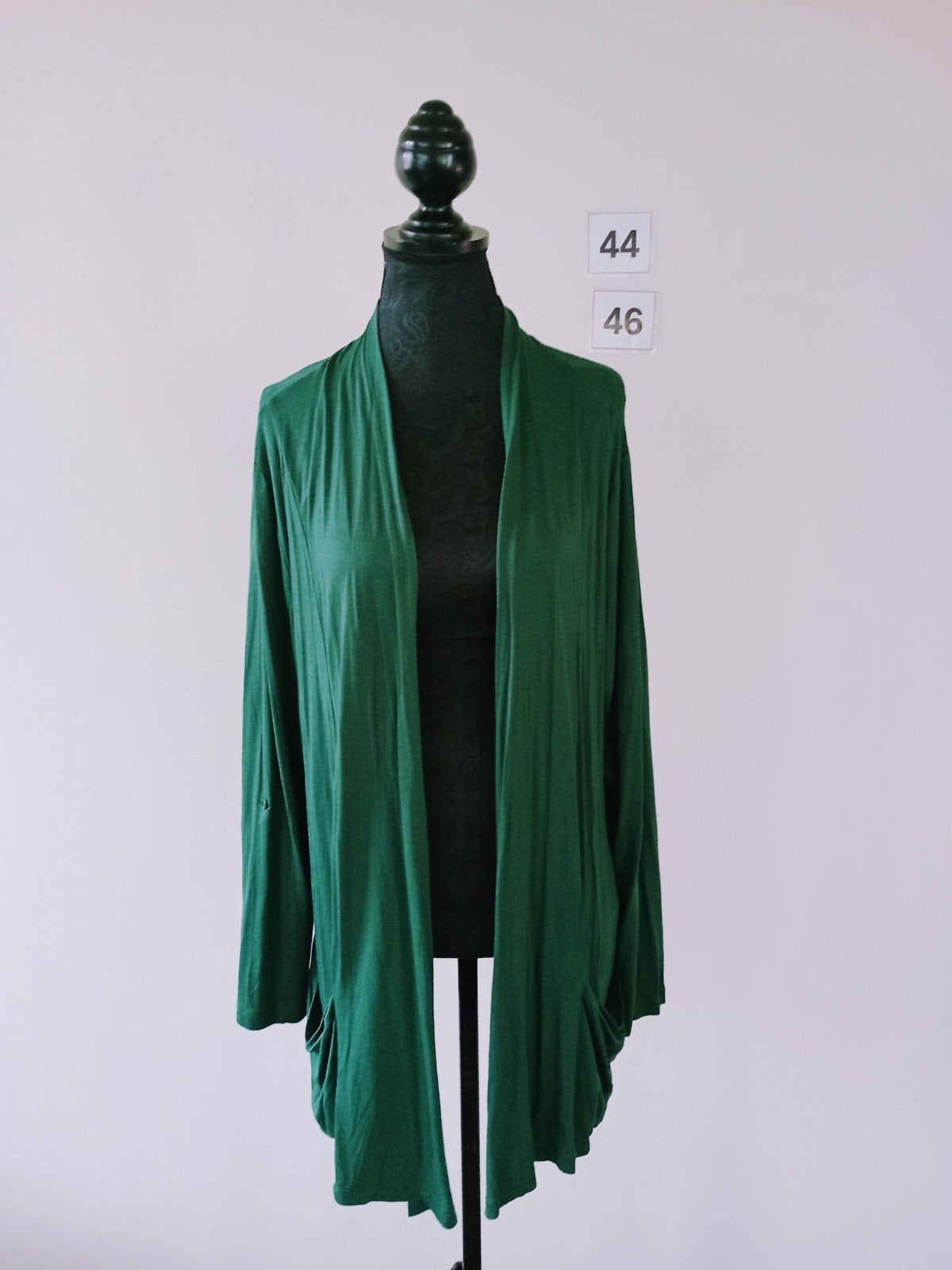 Trui. Lang vest. Groen. Gina Benotti. Maat 44/46, Kleding | Dames, Trui of Vest, Ophalen of Verzenden, Zo goed als nieuw, Gina Benotti