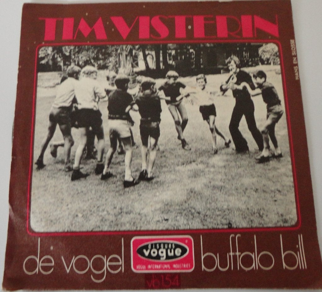 Tim Visterin > De vogel, Ophalen of Verzenden, Gebruikt, 7 inch, Nederlandstalig