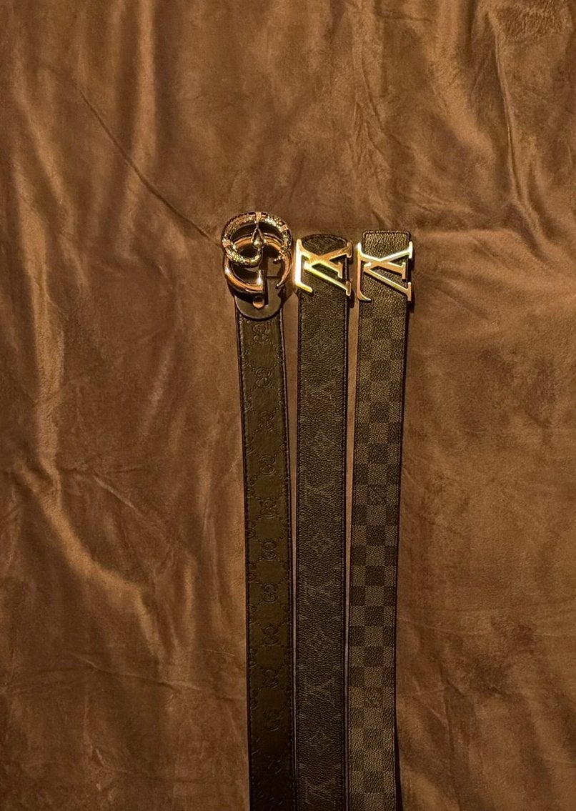 Partij merk riemen louis vuitton/ gucci, Ophalen of Verzenden, Zo goed als nieuw